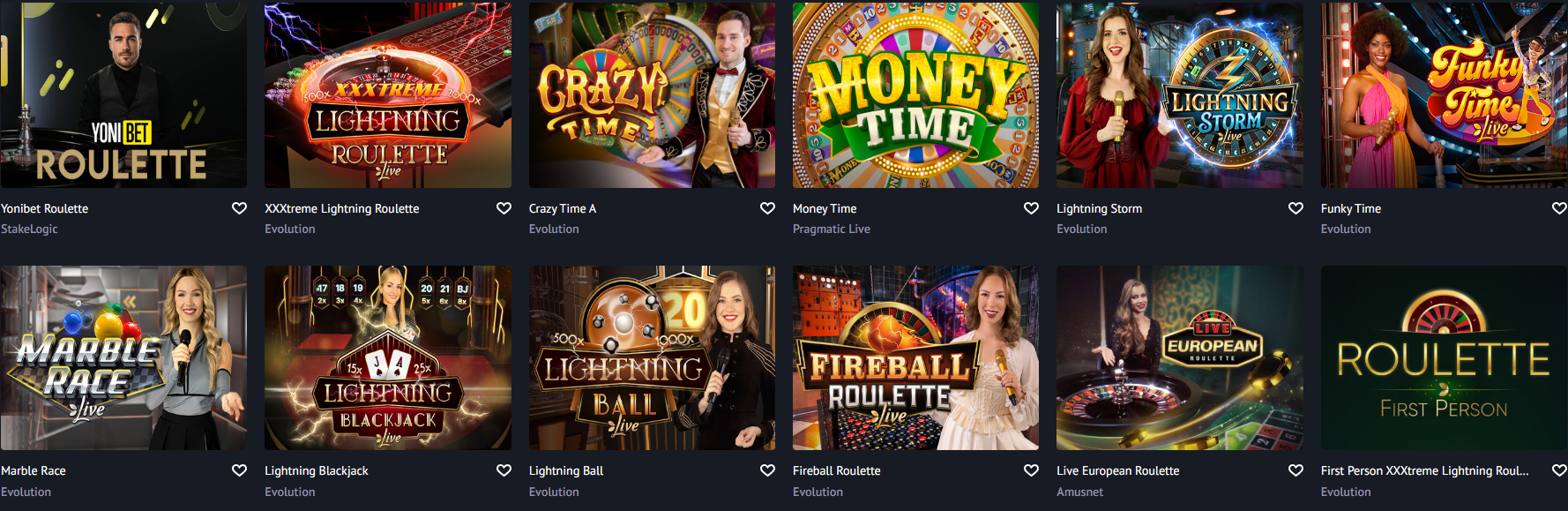 Casino live Yonibet avec croupiers professionnels certifiés
